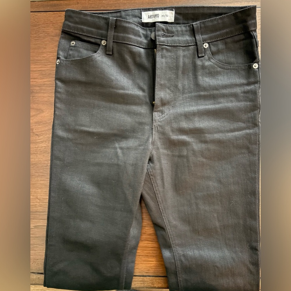 Arturo black denim jeans